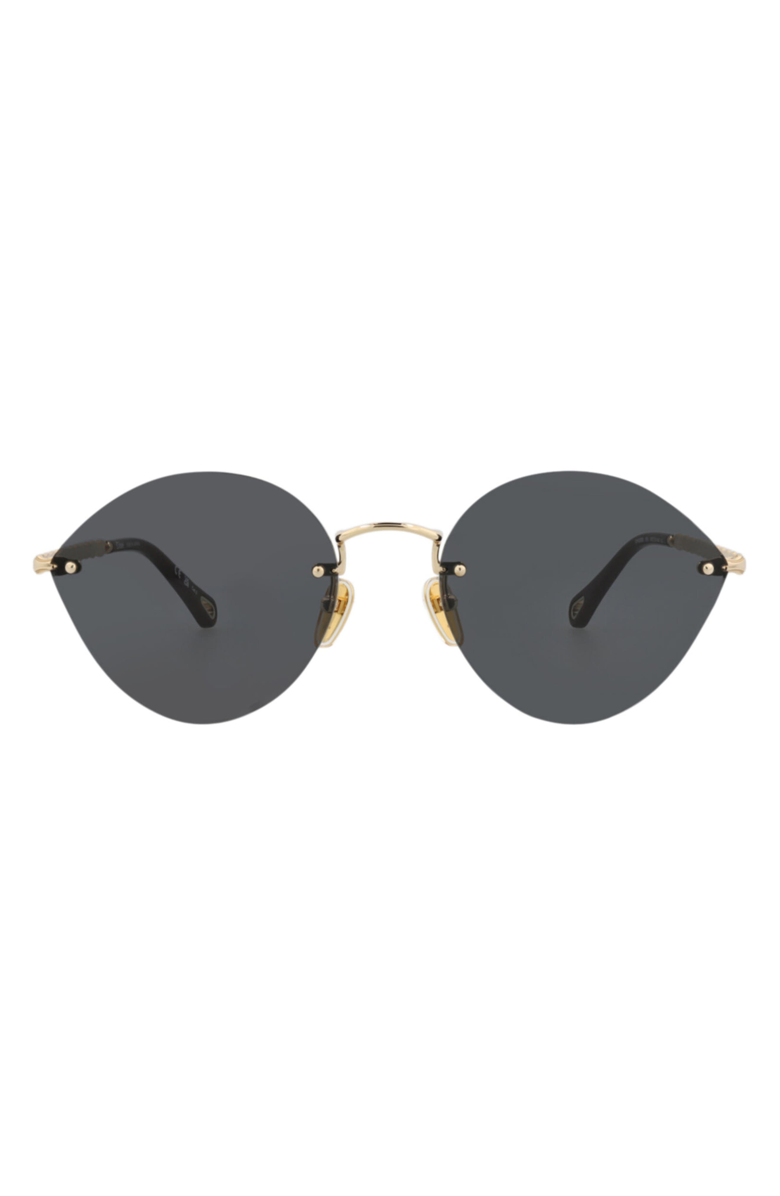 Chloé 58mm Gradient Oval Sunglasses