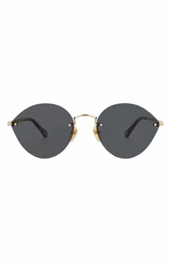 Chloé 58mm Gradient Oval Sunglasses