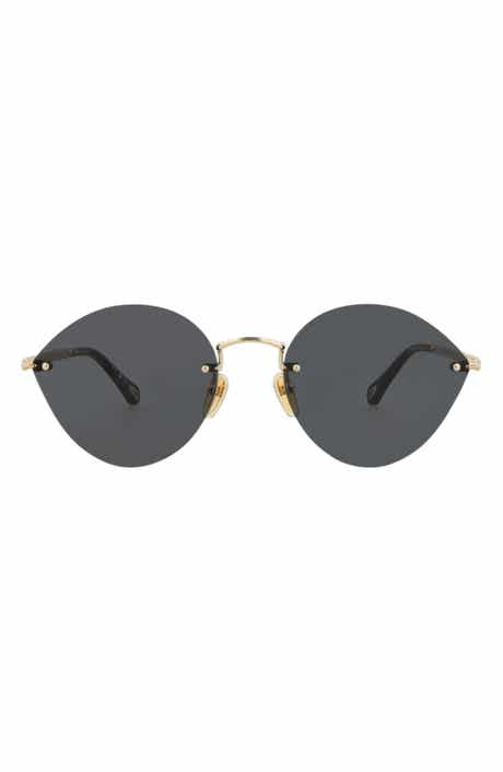 Chloé 58mm Gradient Oval Sunglasses