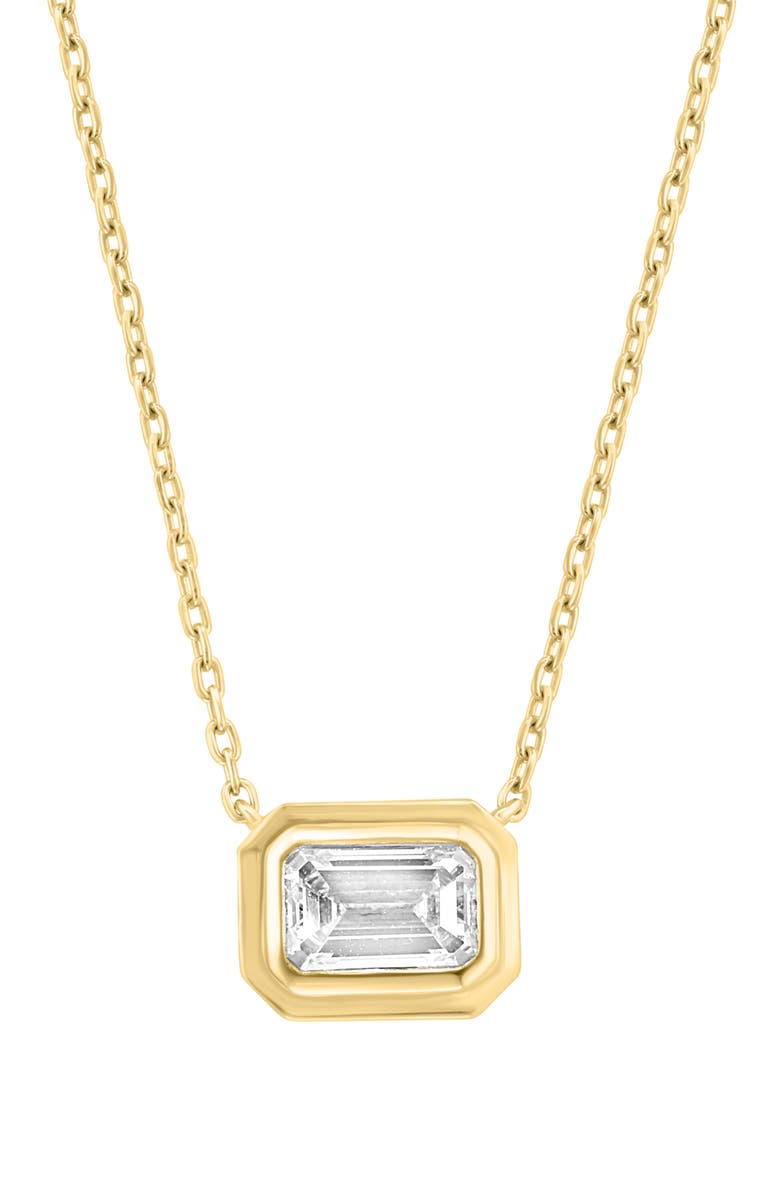 EFFY Lab-Grown Diamond Pendant Necklace, Alternate, color, Gold