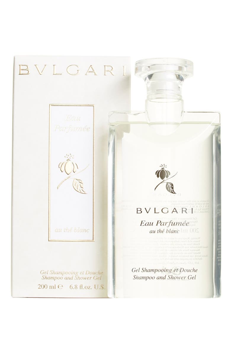 BVLGARI 'Eau Parfumée au thé blanc' Shampoo & Shower Gel, Main, color,
