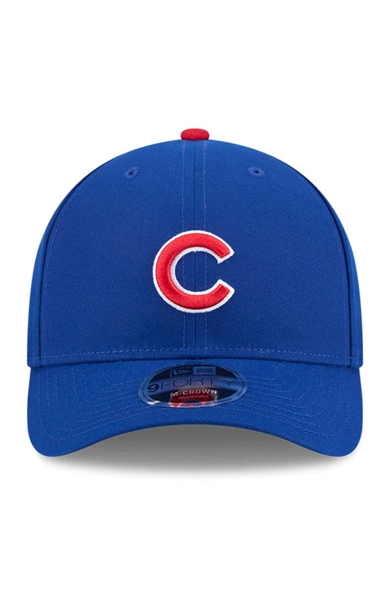New Era Men's New Era Royal Chicago Cubs Baseball Hall of Fame 9FORTY M-Crown Adjustable Hat, Alternate, color, Royal
