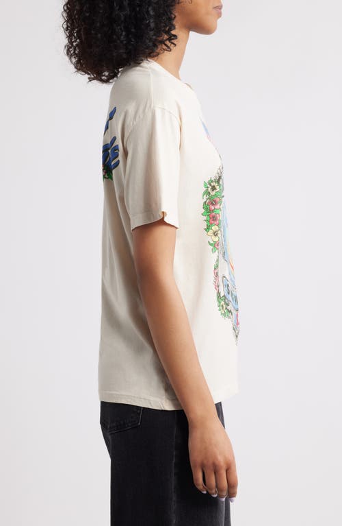 Daydreamer Beach Boys Surf Patrol Boyfriend Tee In Dirty White