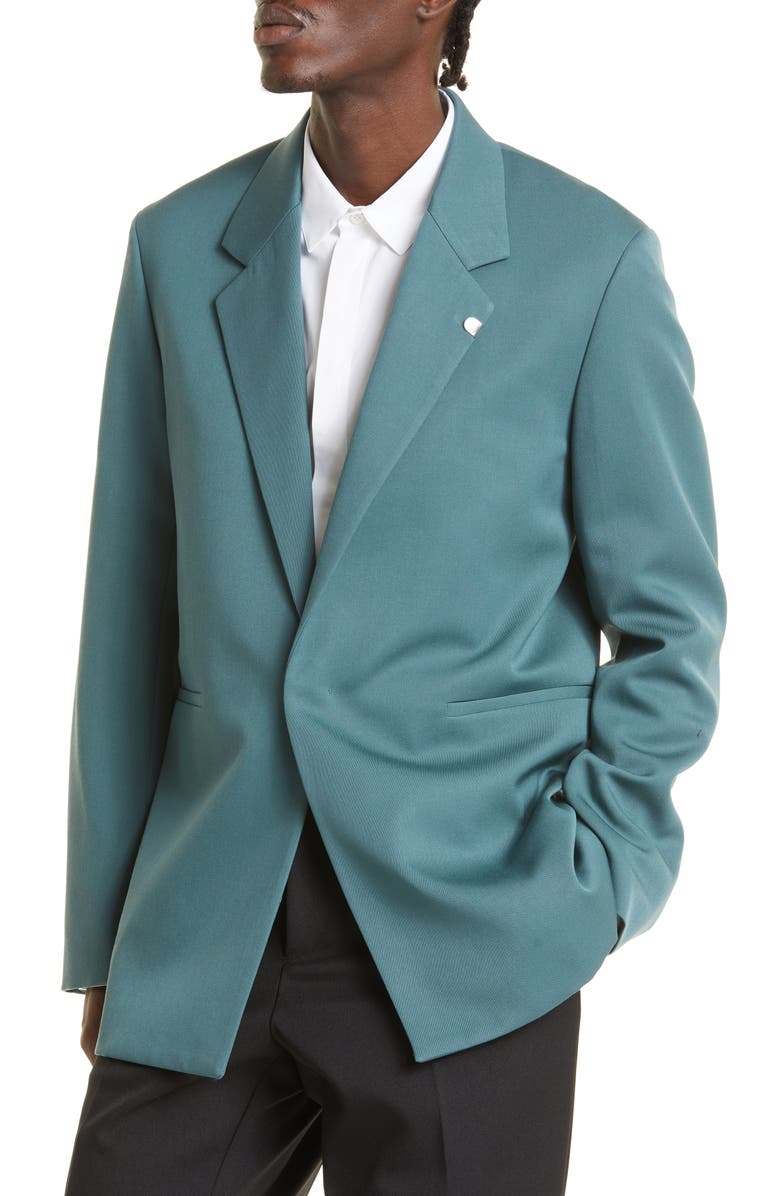 Jil Sander Compact Wool Jacket, Alternate, color, 
