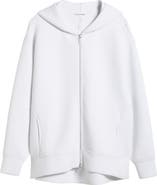Zella Relaxed Fit High-Low Zip Hoodie