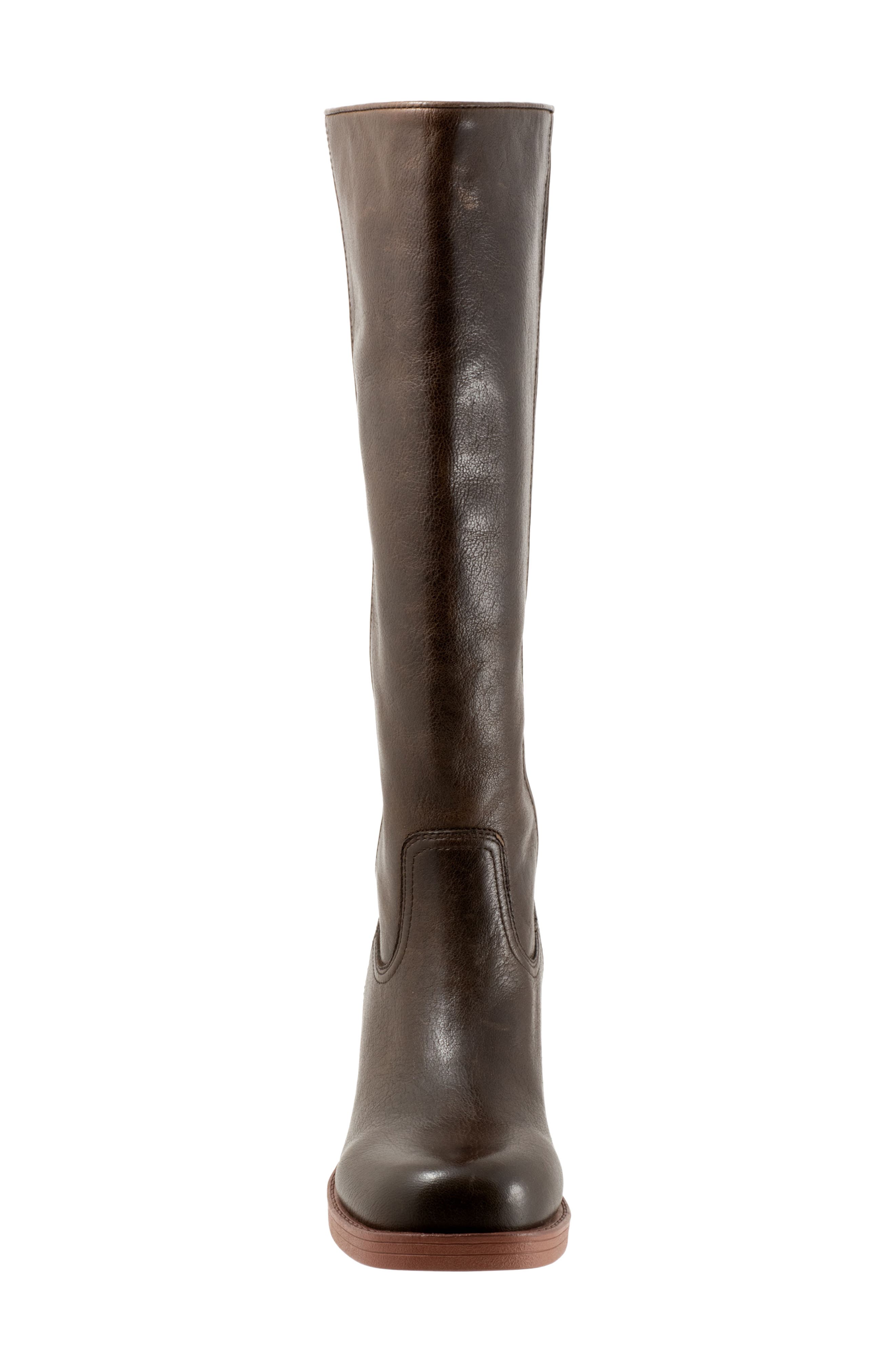 Gauchicas Knee High Boot, Alternate, color, DARK BROWN