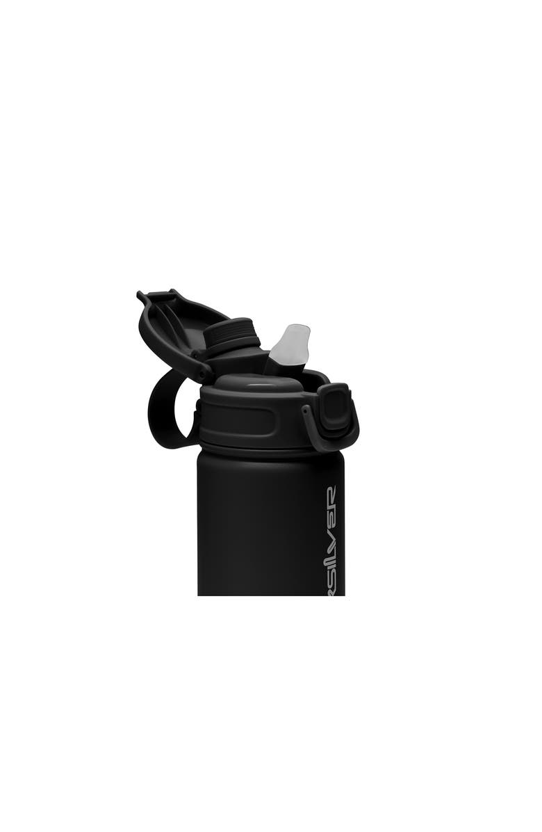 Quiksilver Laguna Tripple Wall Insualted 32oz. Stainless Steel Tumbler, Alternate, color, Black