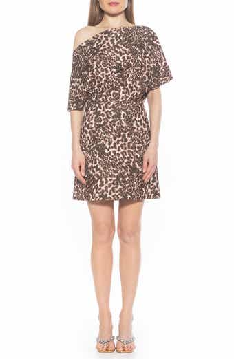 Alexia Admor Suri Draped One-Shoulder Minidress