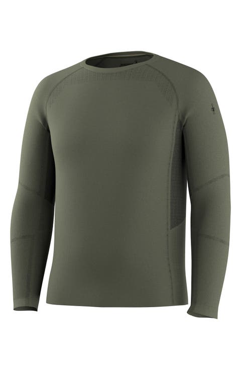 Intraknit™ All-Season Merino Base Layer Long Sleeve Crewneck T-Shirt