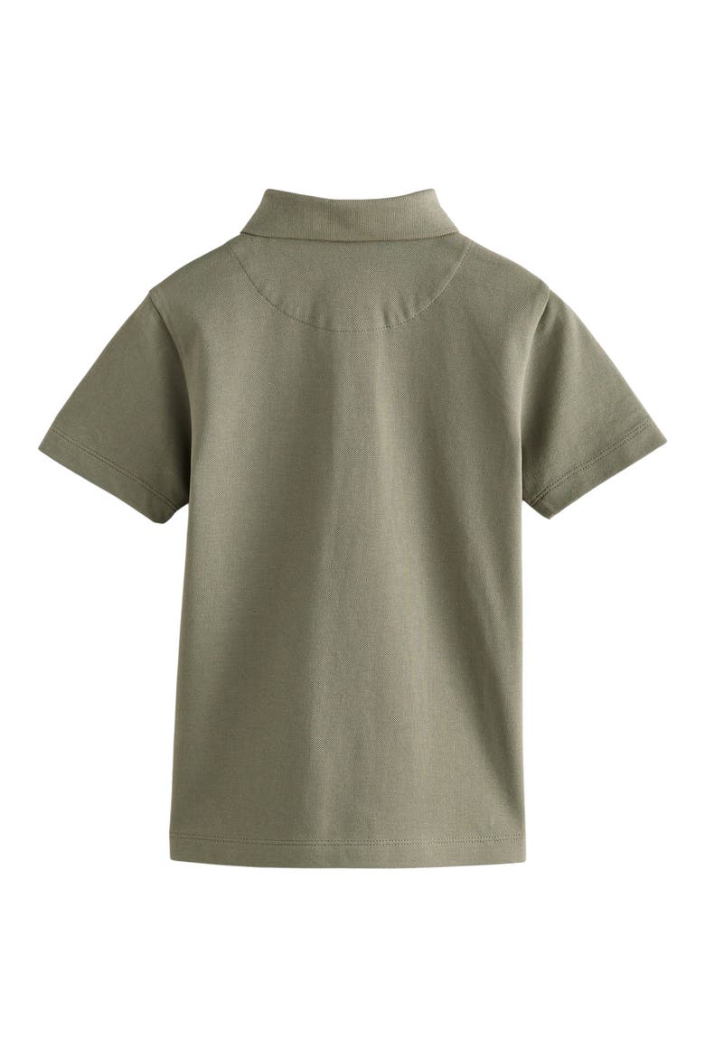 Kids' Cotton Polo, Alternate, color, GREEN