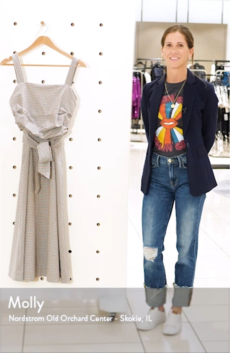 Positano Seersucker Midi Sundress, sales video thumbnail