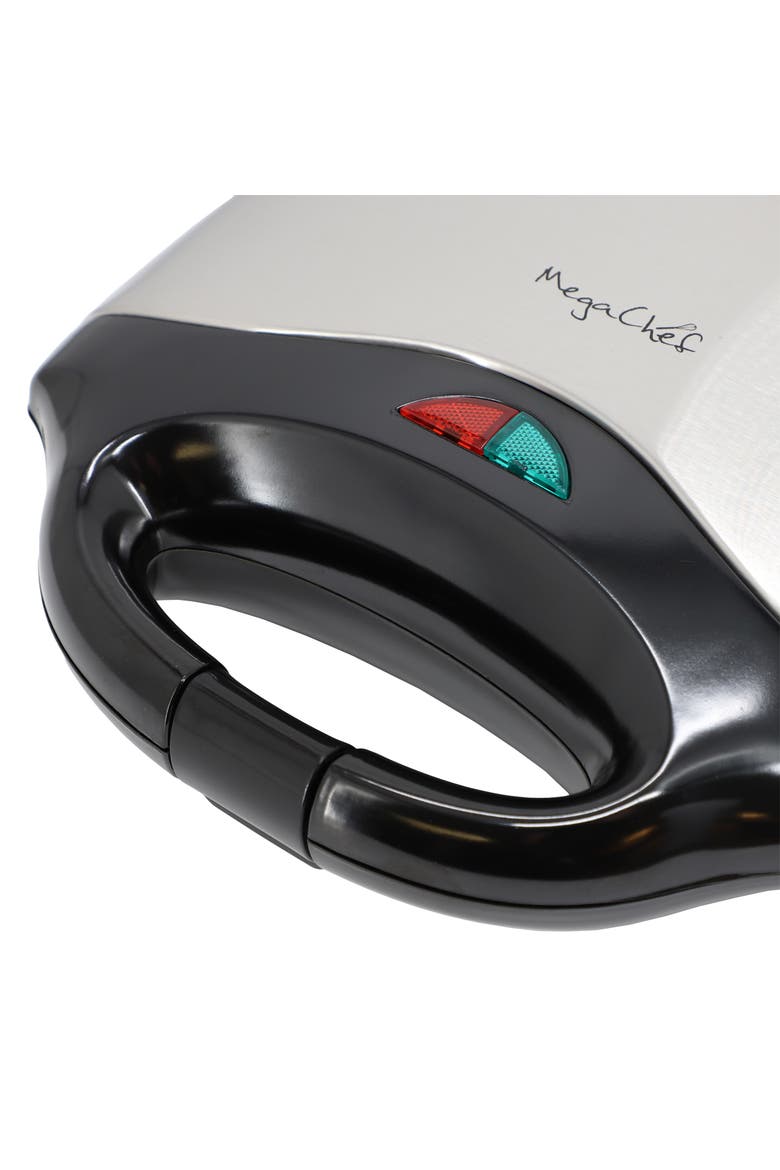 Electric Compact Aluminum Nonstick Sandwich Maker in Black, Alternate, color, Black