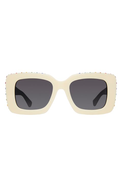 52mm Square Sunglasses
