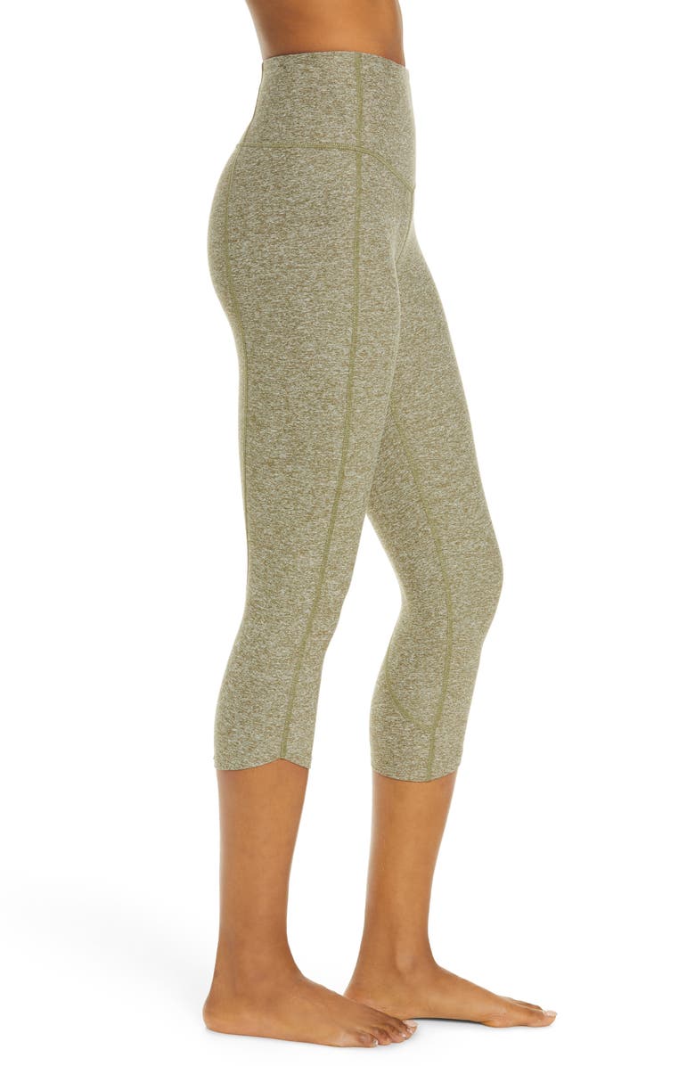 Zella Restore Soft High Waist Tulip Crop Leggings, Alternate, color, 