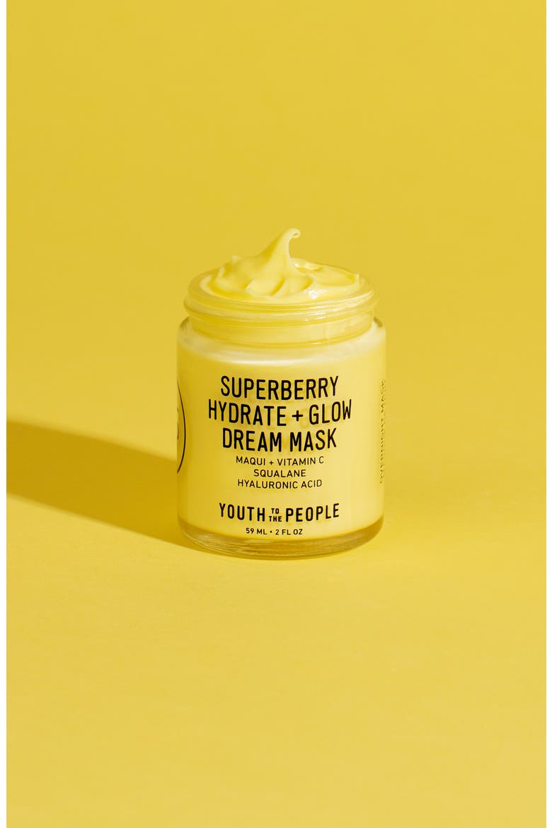 Superberry Hydrate + Glow Dream Overnight Face Mask, Alternate, color, NO COLOR