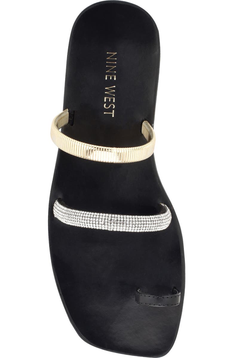 Nine West Mavis Toe Loop Slide Sandal, Alternate, color,