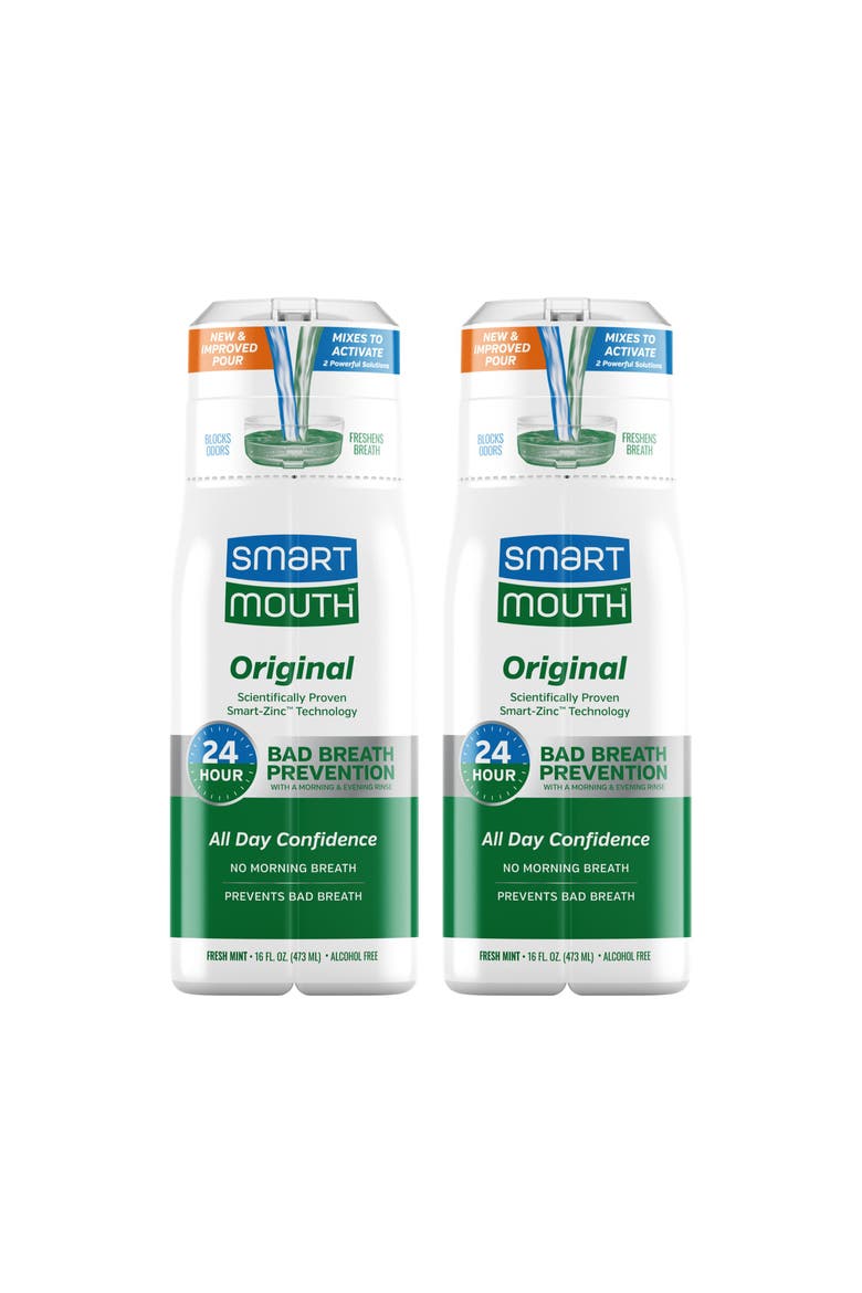 Original Zinc Activated Fresh Mint Mouthwash 16 fl oz, Main, color, Fresh Mint