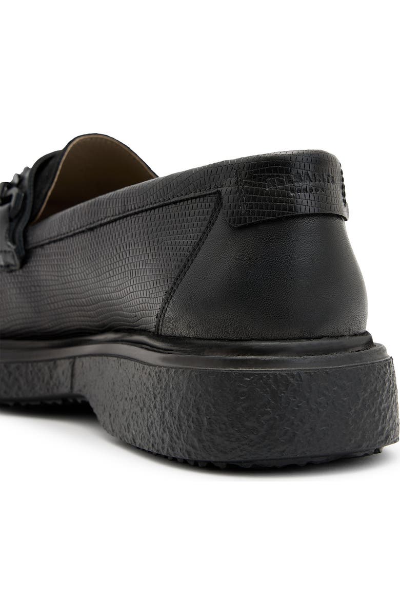 AllSaints Gibbs Chain Loafer, Alternate, color,