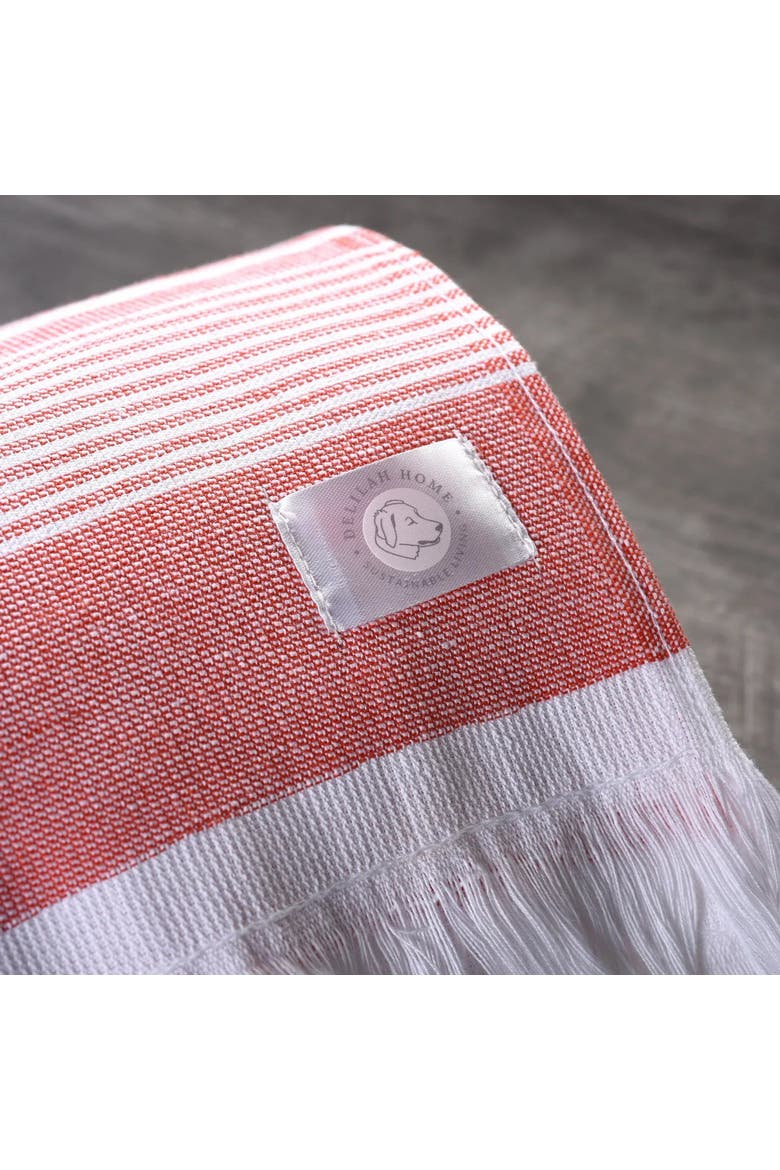 100 Organic Cotton Sunset Beach Towels, Alternate, color, Red