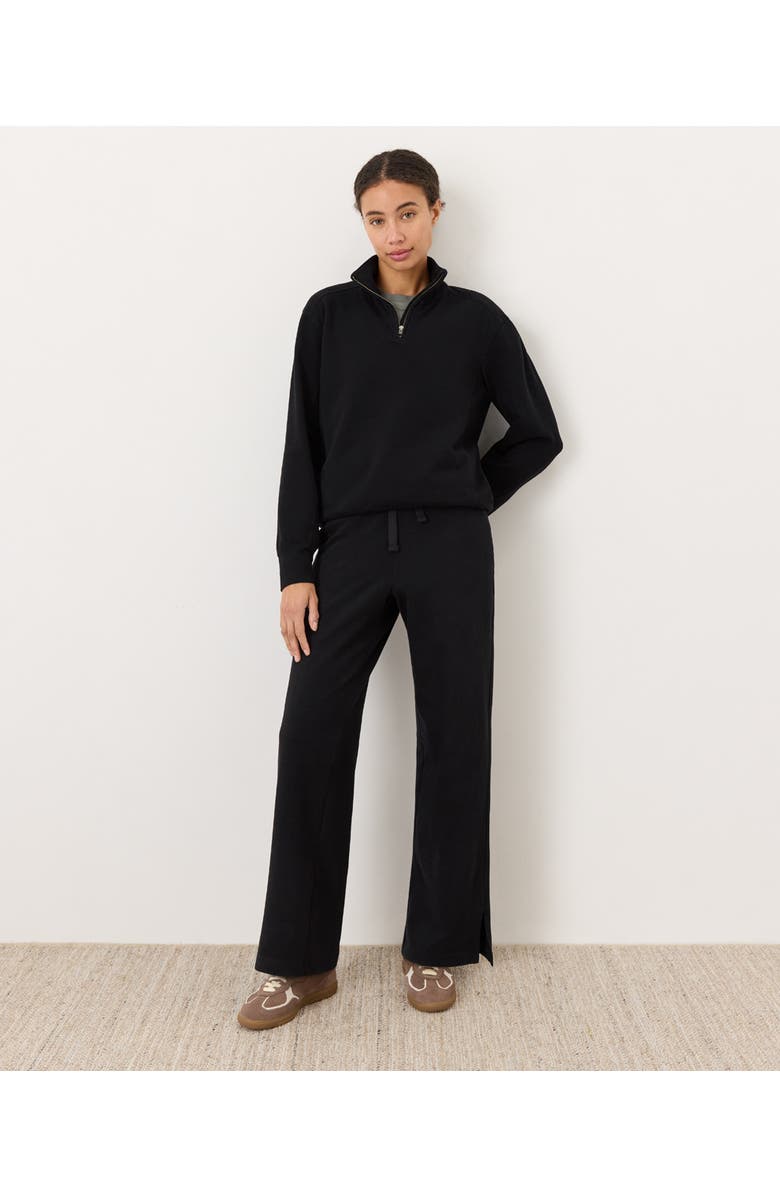 Pact CloudKnit Wide Leg Pant, Alternate, color, Black