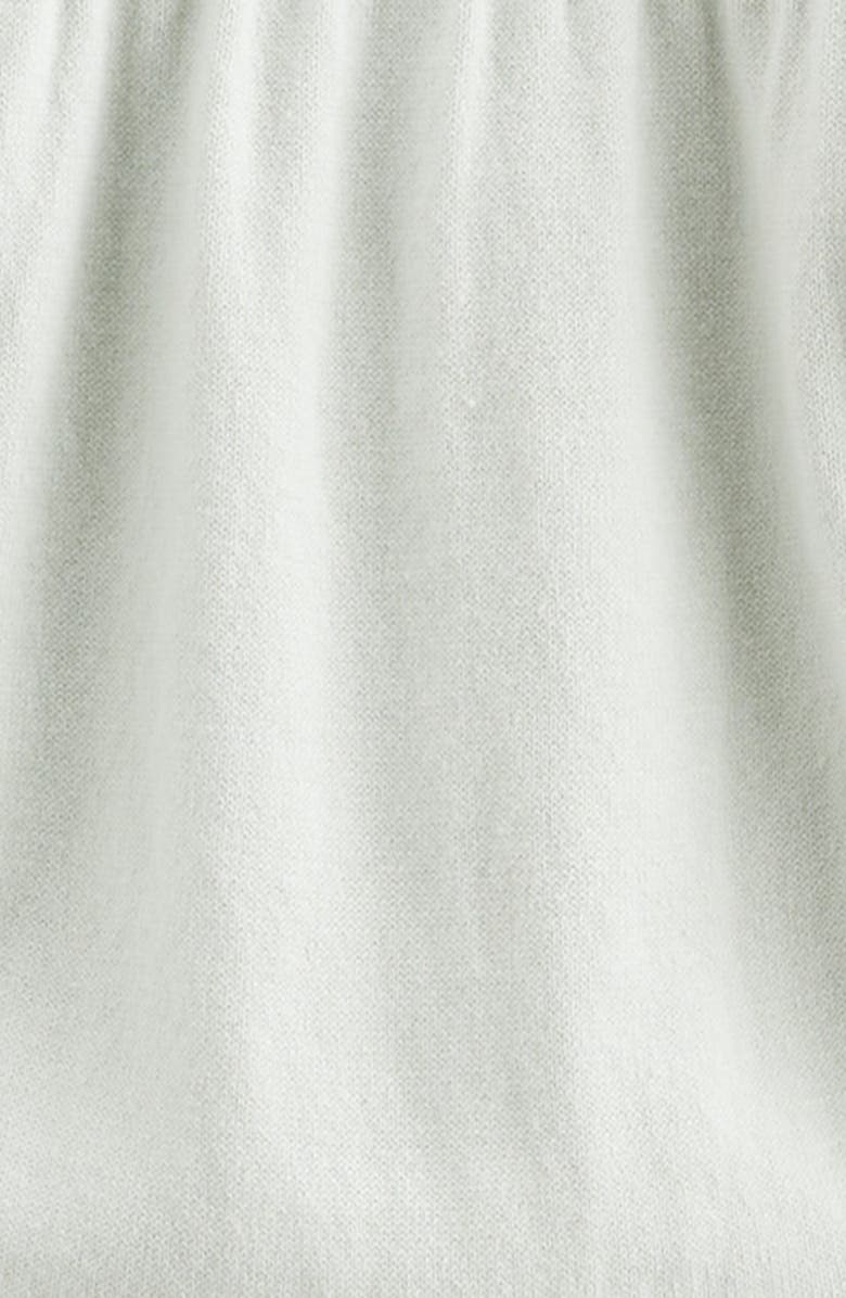 Nordstrom Pointelle Long Sleeve Sweater Romper & Socks Set, Alternate, color,