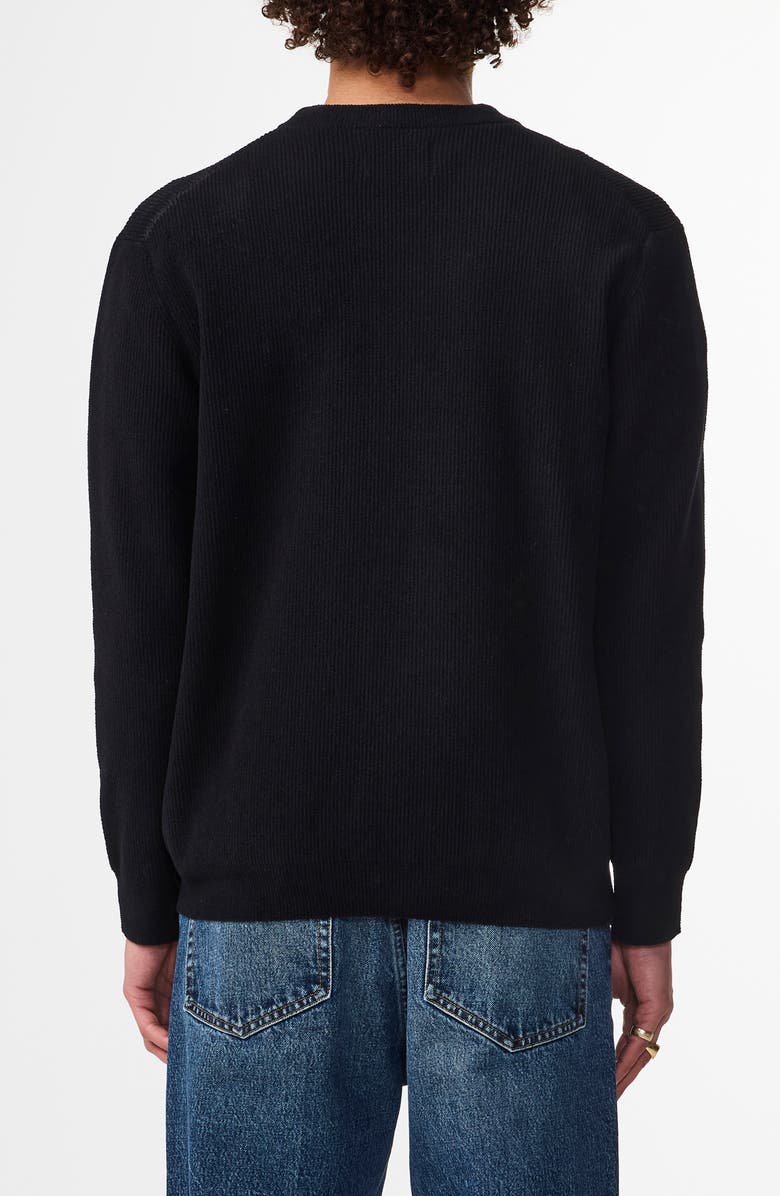 NN07 Danny 6429 Rib Sweater, Alternate, color, Black