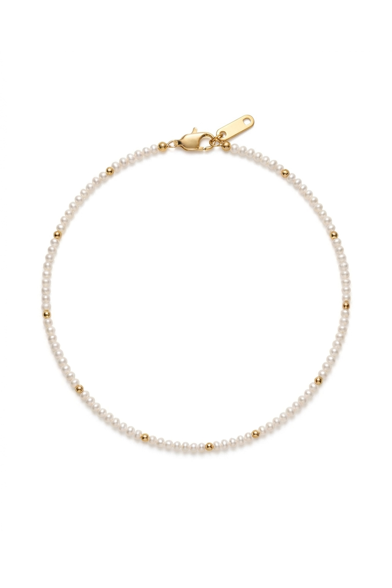 Emili Freshwater Pearl Necklace, Main, color, Gold