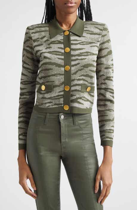 Osiris Jacquard Knit Cardi