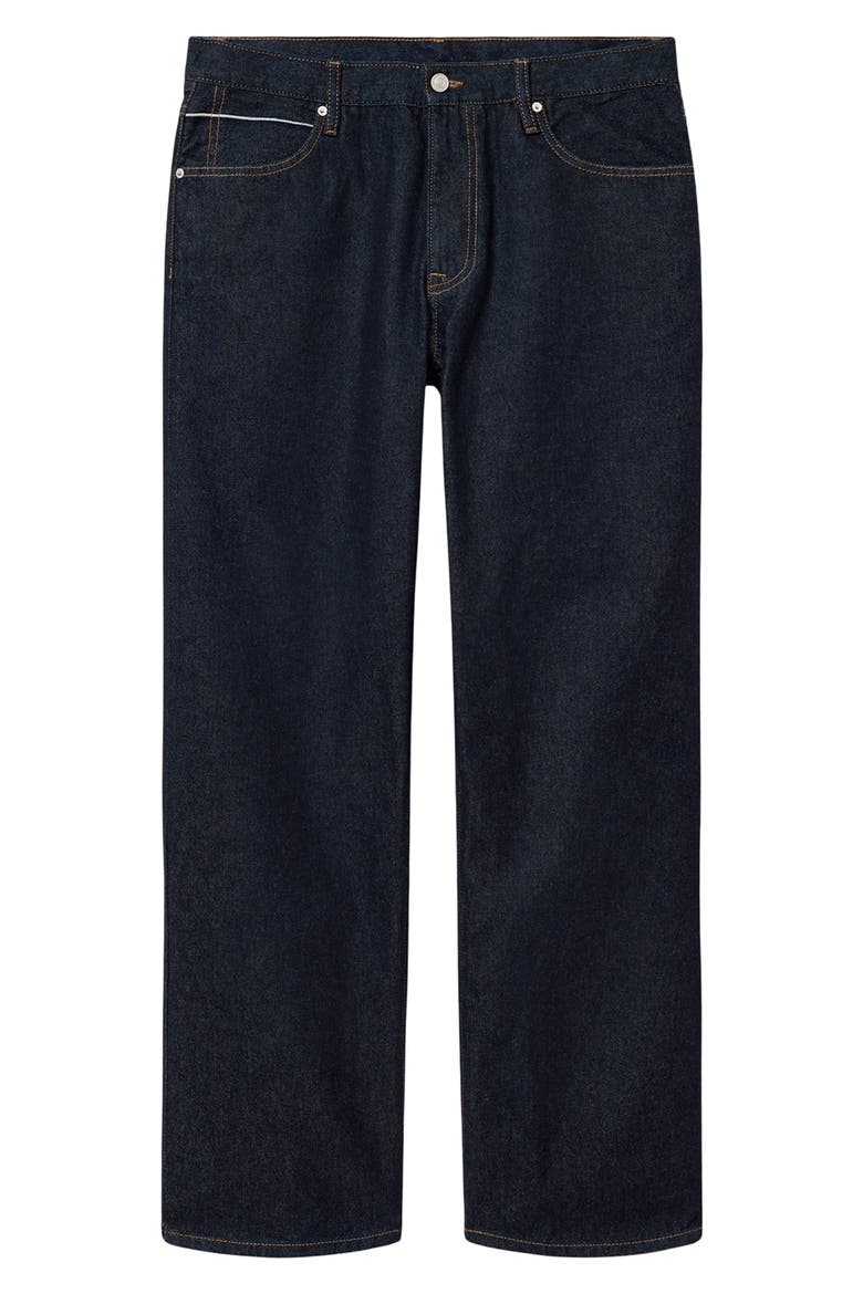 Mullen Straight Leg Jeans, Alternate, color, RINSE SELVEDGE