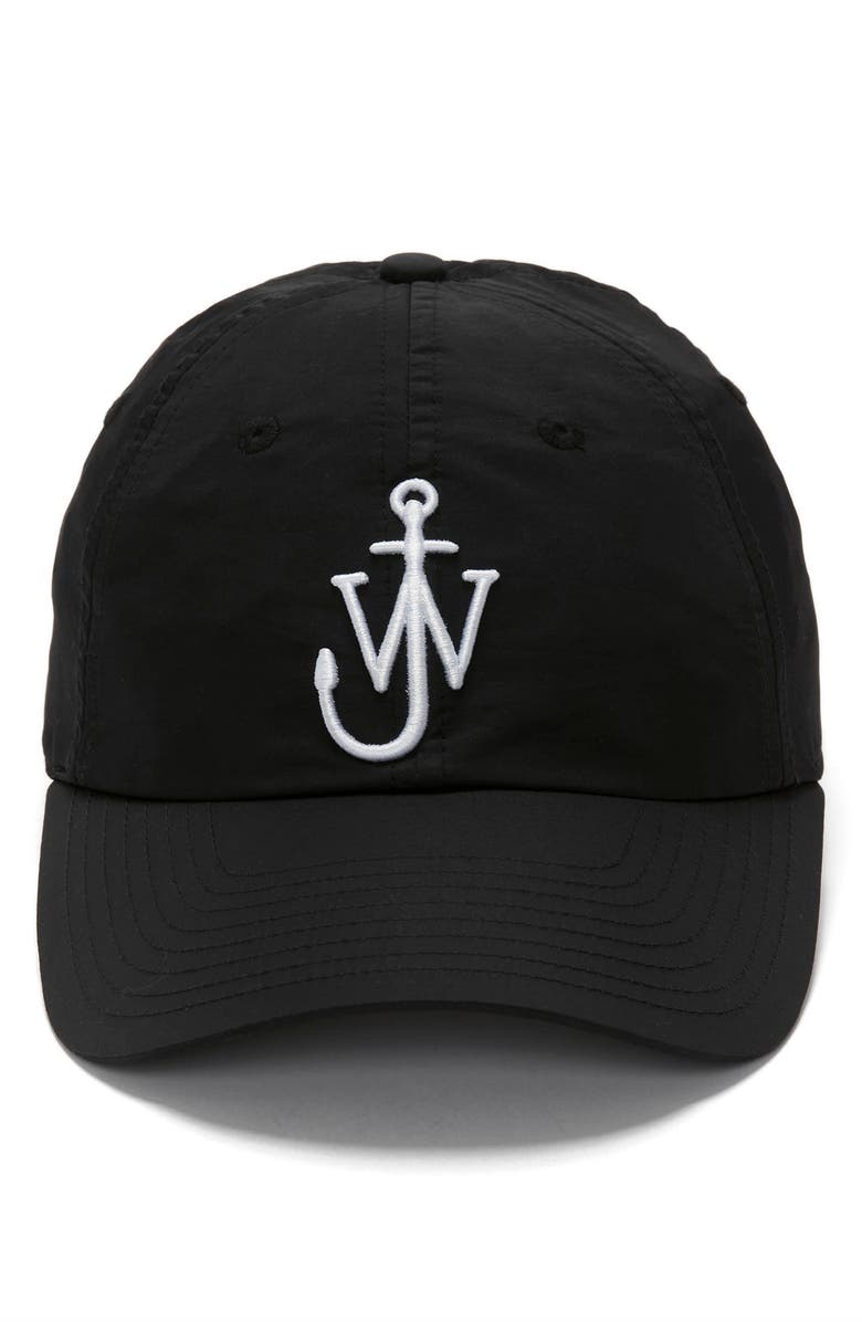 JW Anderson Anchor Logo Adjustable Baseball Cap, Alternate, color,