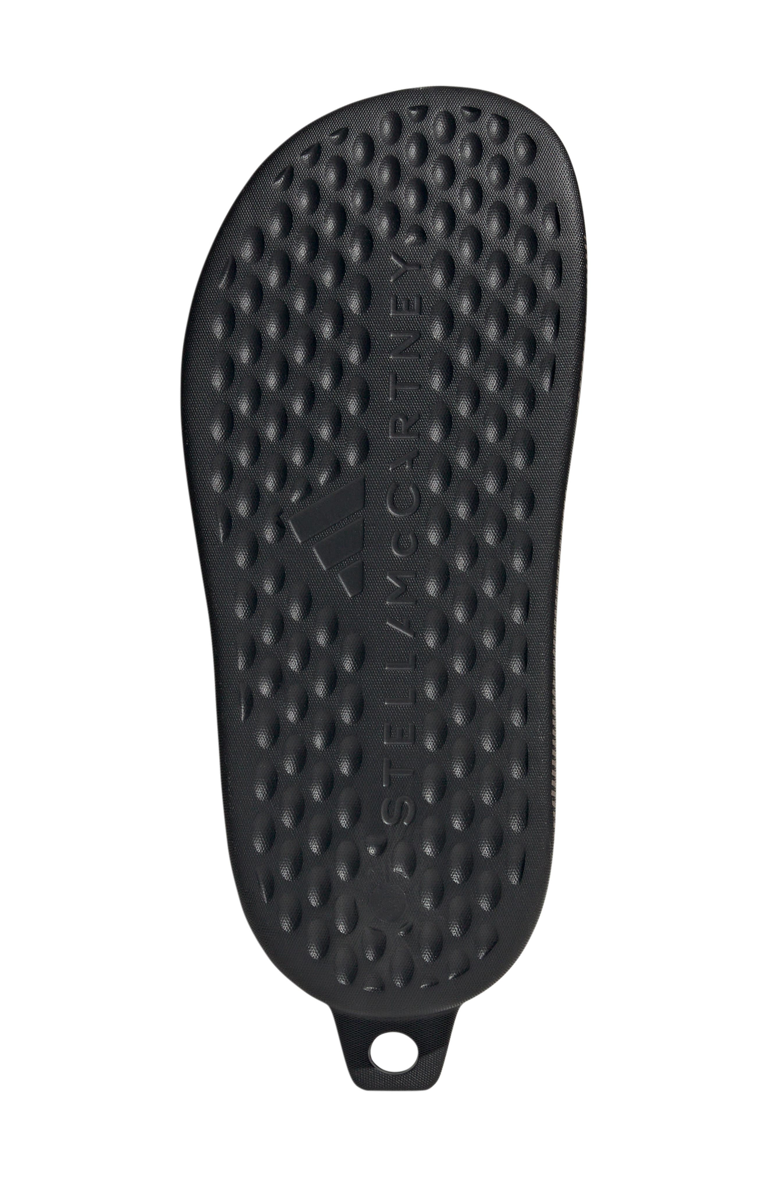 adidas by Stella McCartney ASMC Slide Sandal, Alternate, color, Black