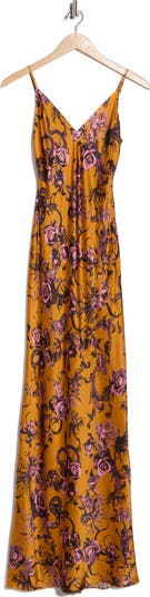 Serita Silk Maxi Slipdress