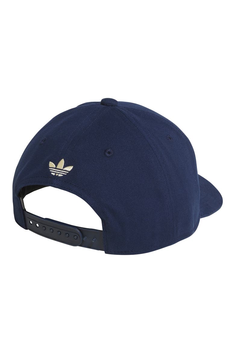 Low Crown Baseball Cap, Alternate, color, NIGHT INDIGO/ YELLOW