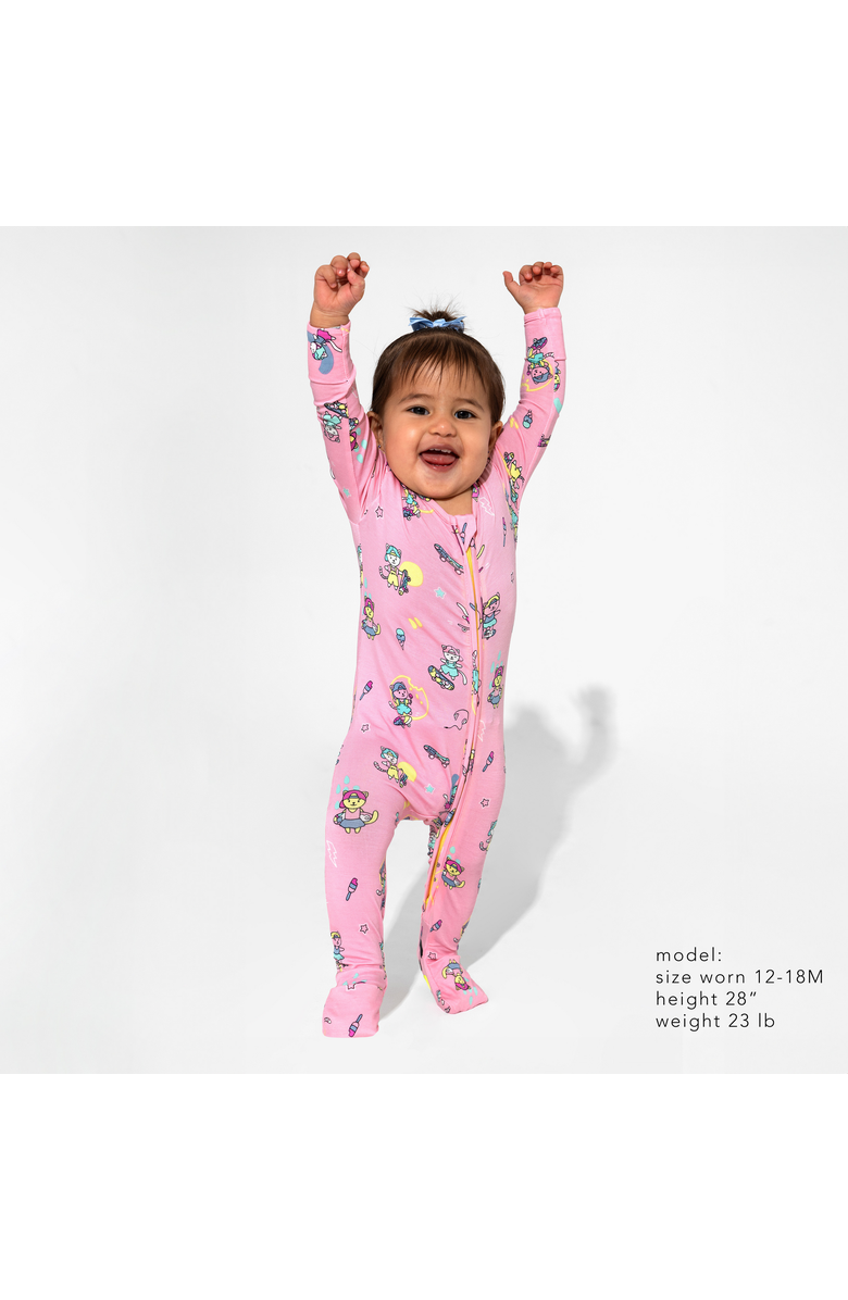 Bellabu Bear Baby Skater Kitty Convertible Footie, Alternate, color, Skater Kitty