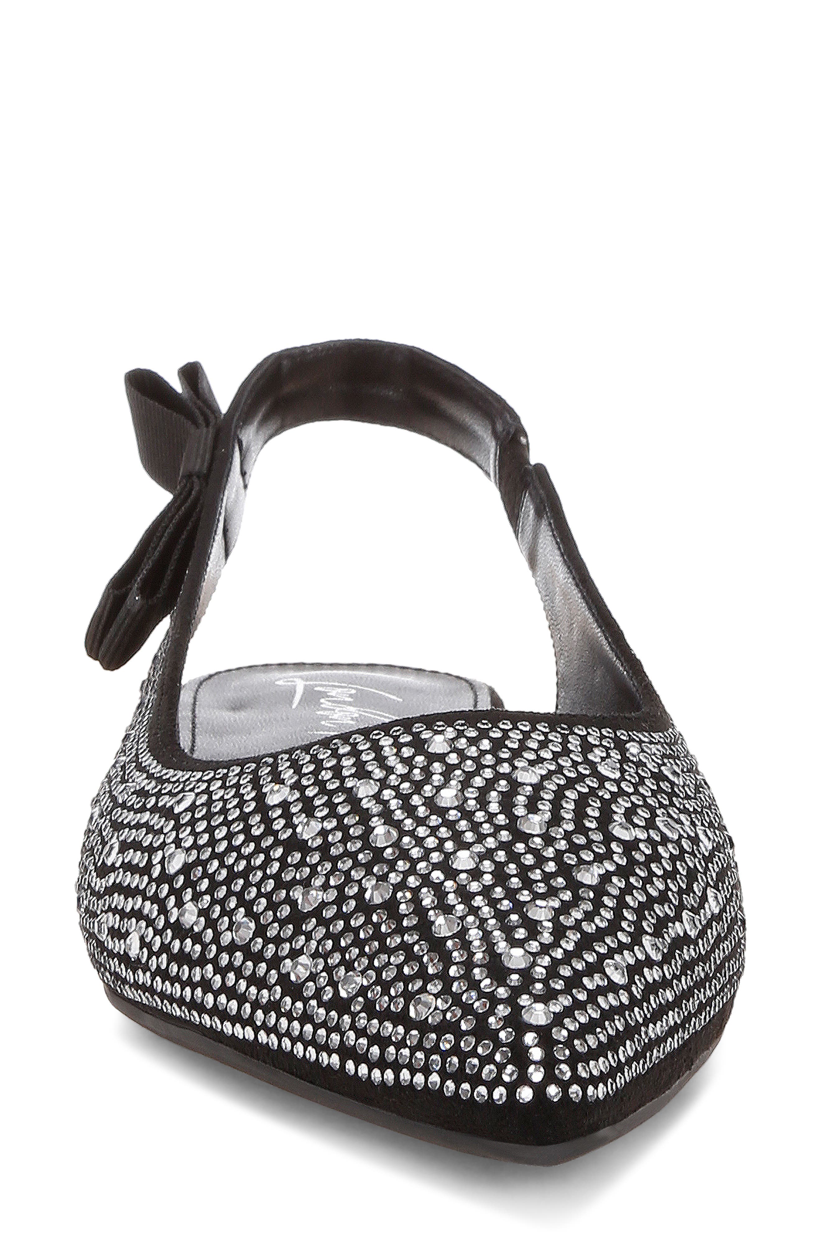 Firdisi Slingback Flat, Alternate, color, SILVER SUEDE