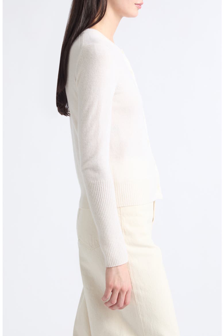 Jane Cashmere Cardigan, Alternate, color, CREAM