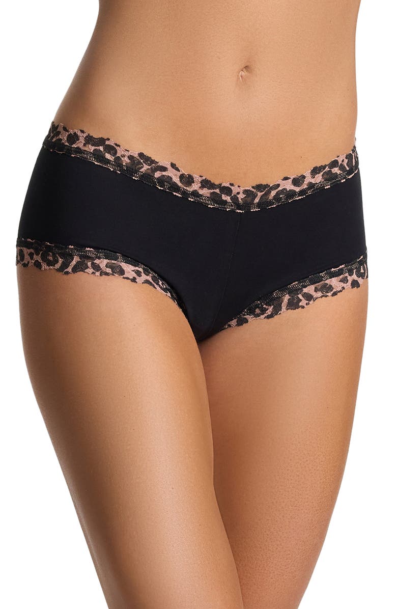 Hanky Panky Paisley Hipster Panties, Alternate, color, Black/ Walk On The Wild Side