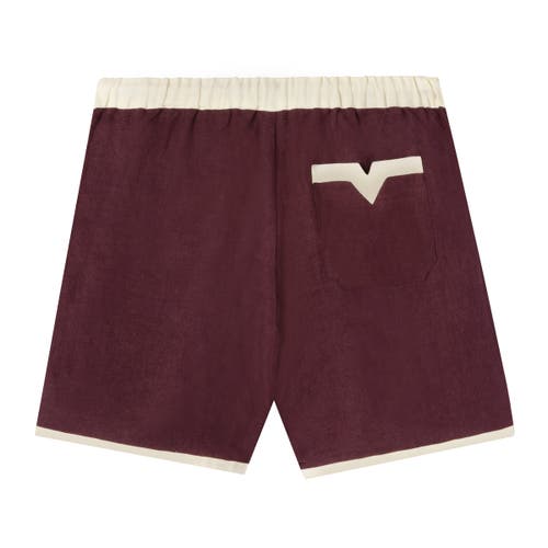 Tombolo 'tombarolo' Cabana Shorts In Pale White Wine