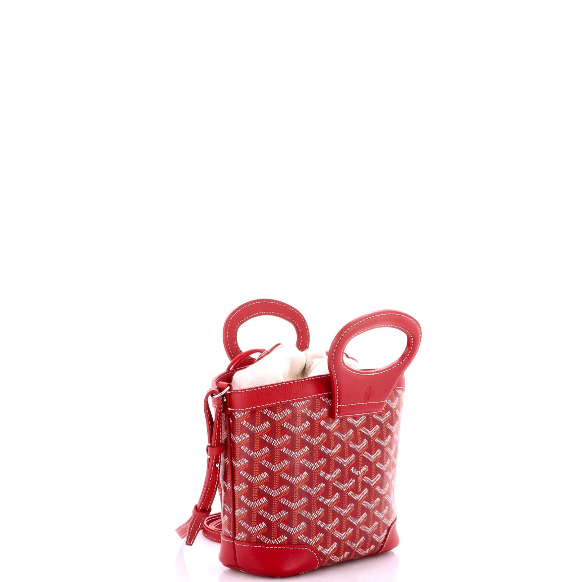 Beluga Bag Coated Canvas Mini, Alternate, color, Red