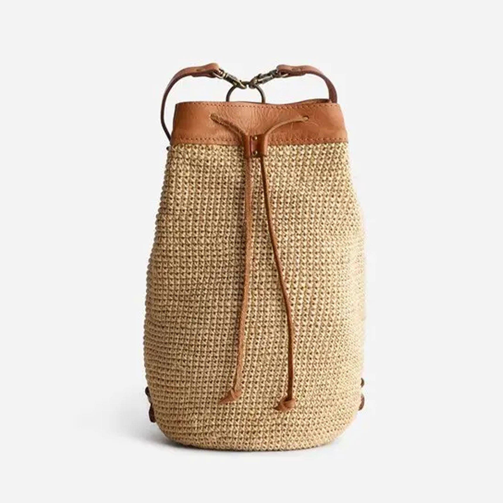 Transito Woven Mini Backpack, Main, color, Natural