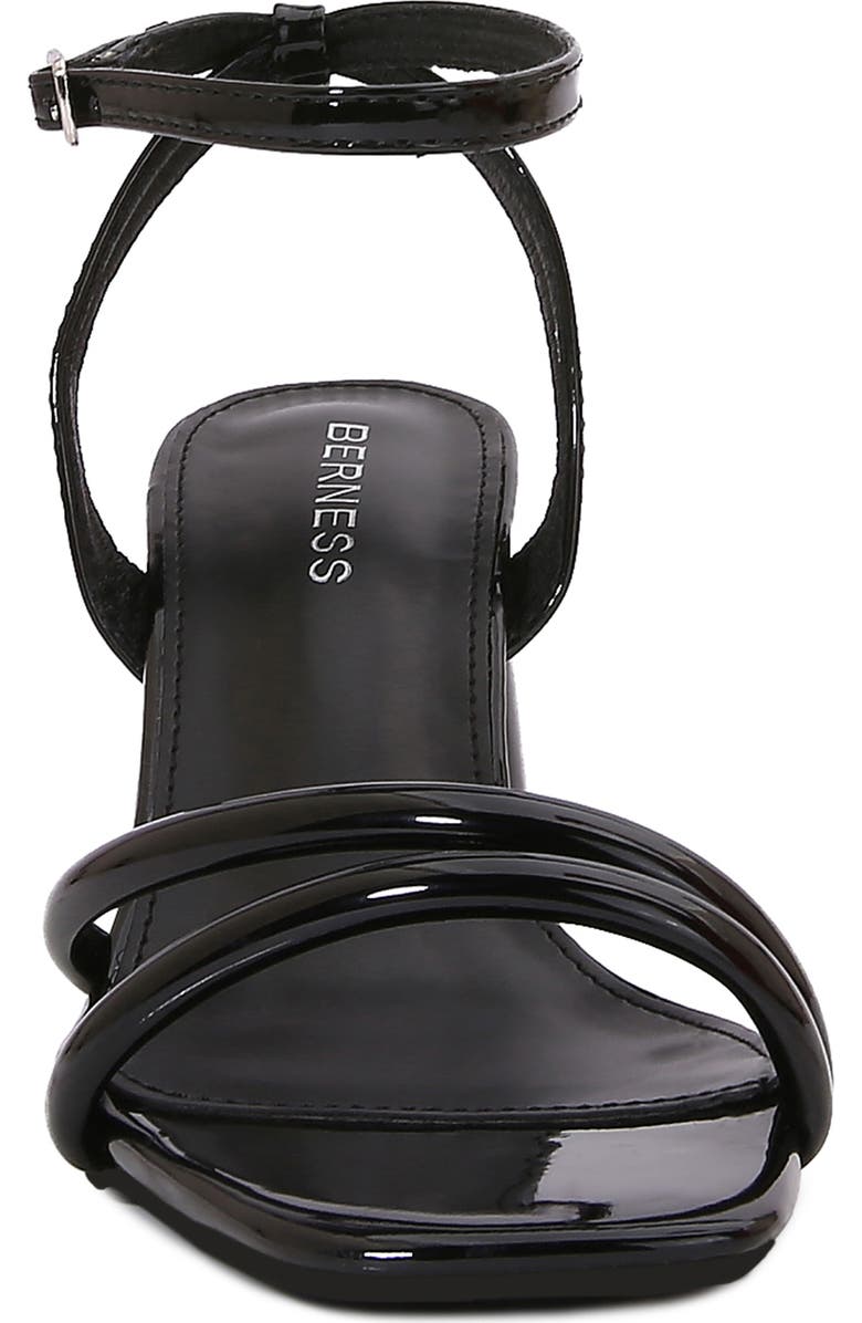 BERNESS Tubular Strap Sandal, Alternate, color, Black