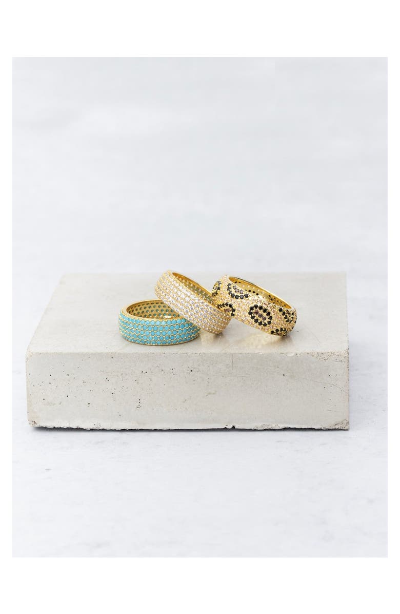 NATIVE GEM Mini Billionaire Ring, Alternate, color, Gold