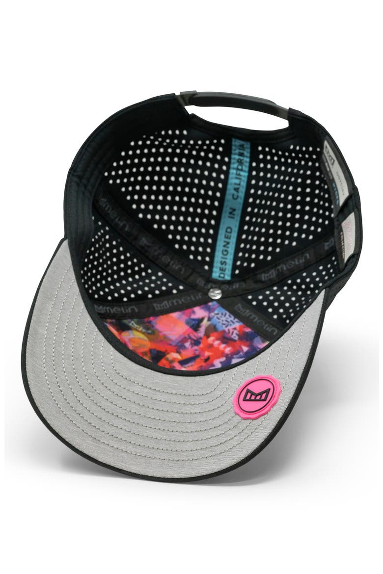 Hydro Odyssey Brick Snapback Baseball Cap, Alternate, color, HOT PINK/ BLACK