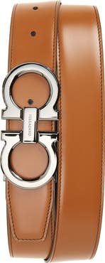 FERRAGAMO Gancini Reversible Leather Belt
