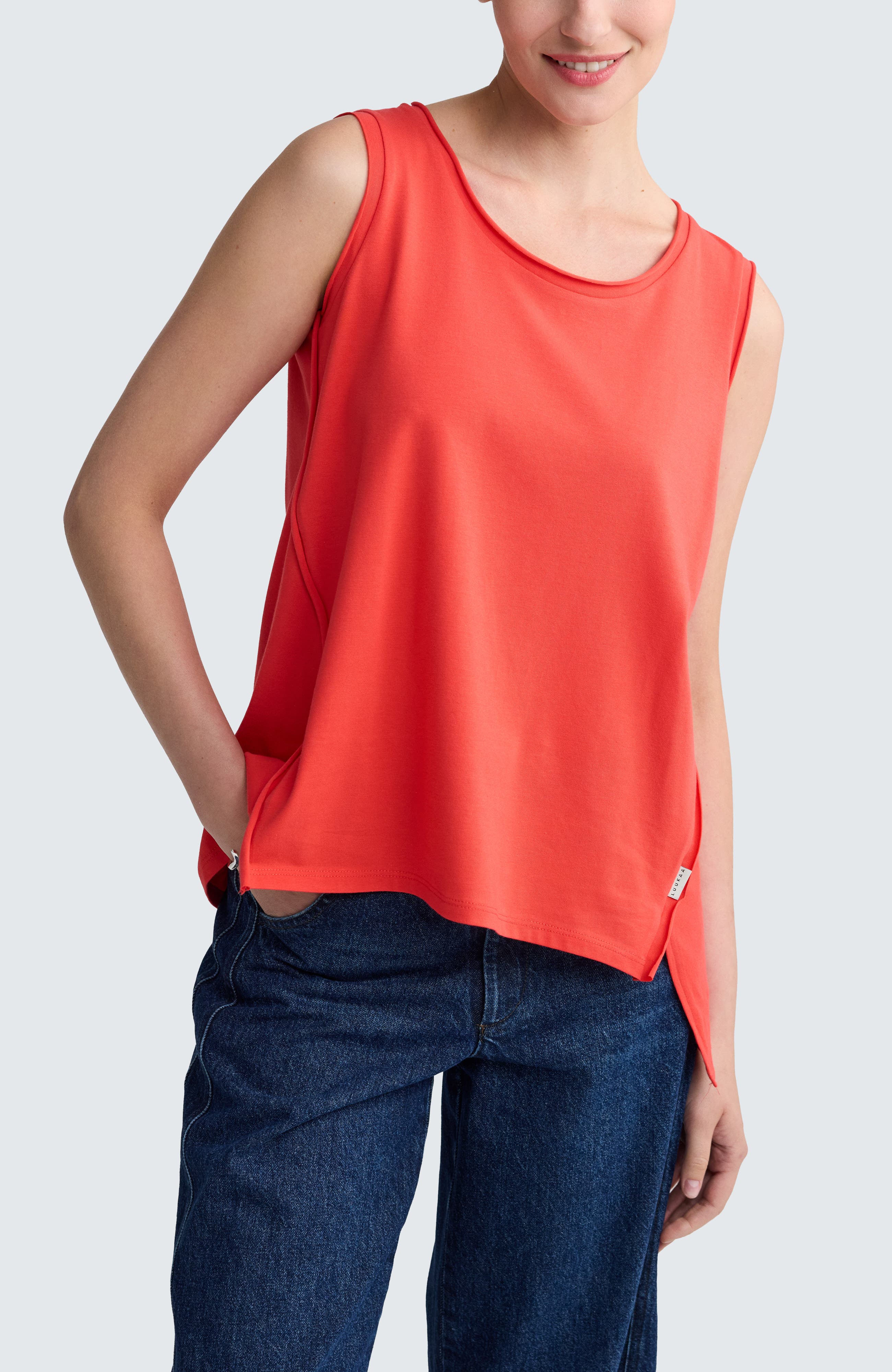 Azari Sleeveless Jersey Top - image 5