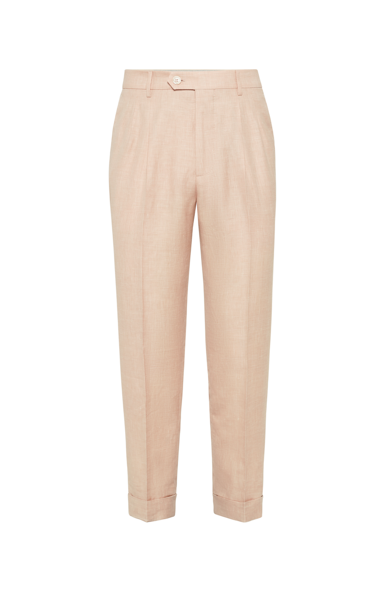 Brunello Cucinelli Prince of Wales trousers, Main, color, 