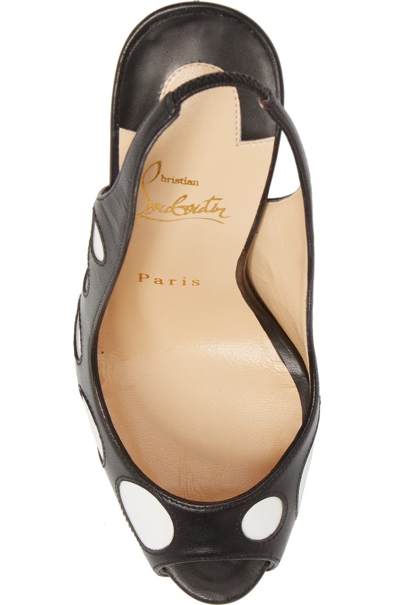 Christian Louboutin Bubble Up Slingback Pump, Alternate, color,