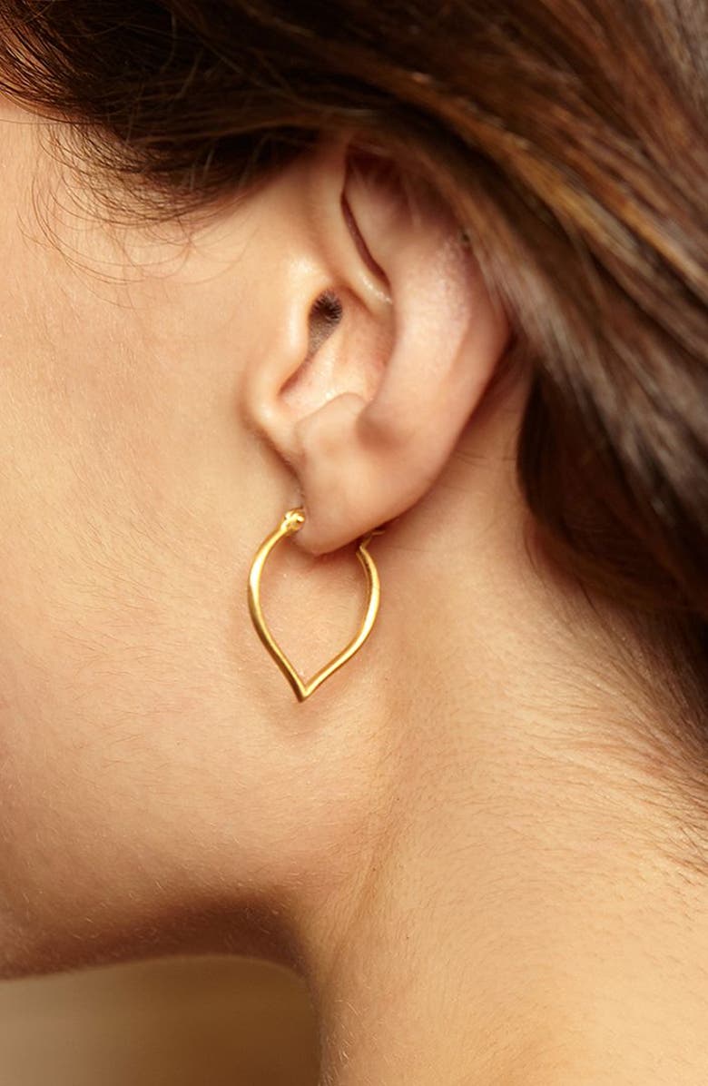 Satya Jewelry Open to Possibilities Earrings, Alternate, color, Gold