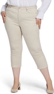 NYDJ Chloe High Waist Release Hem Capri Jeans