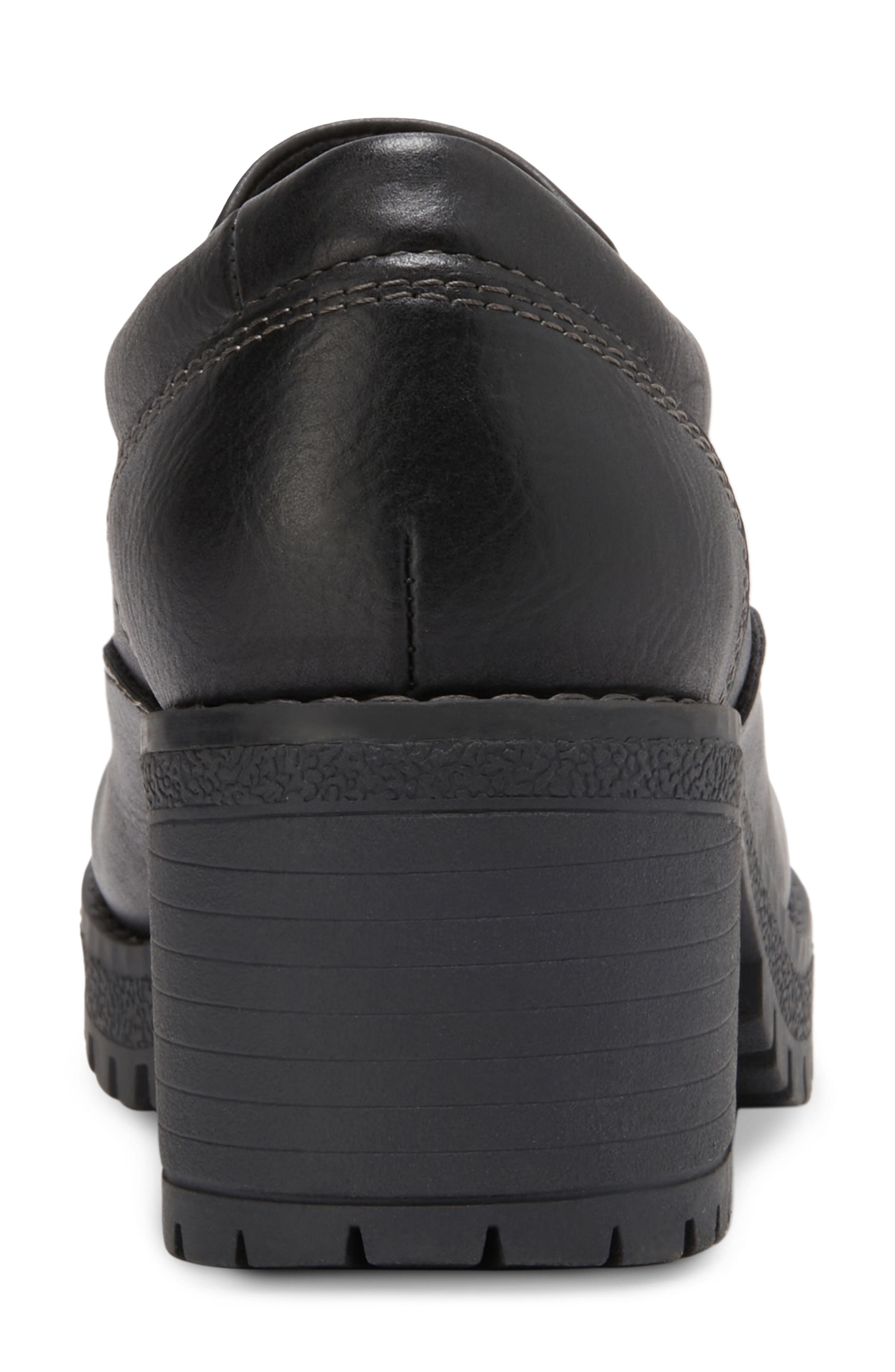 Eastland Reese Faux Leather Boot, Alternate, color, Black